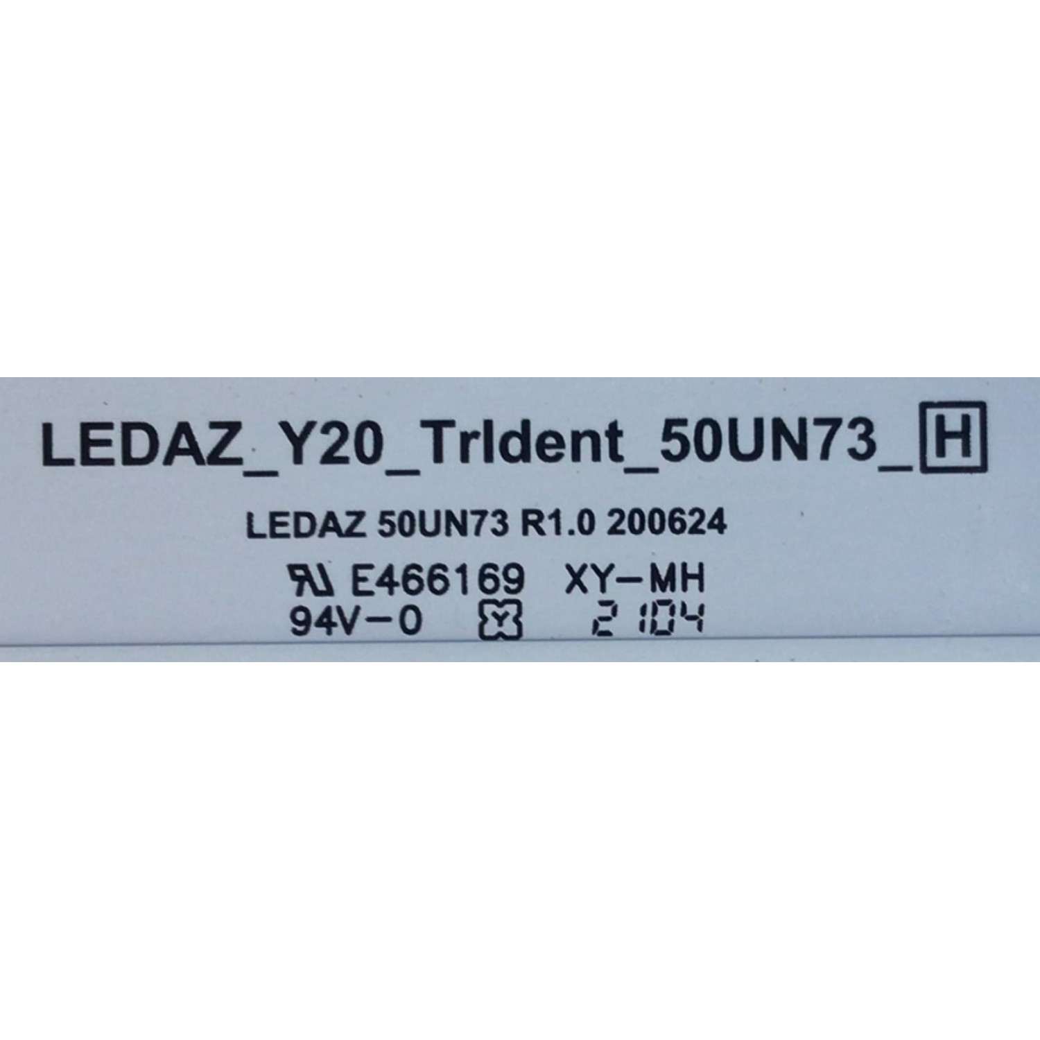 KIT DE LED'S PARA TV LG (4 PIEZAS) / NUMERO DE PARTE EAV65022801 / 50UP75_LGD / LEDAZ-Y20-TRIDENT_50UN73_H / LEDAZ 50UN73 R1.0 200624 / E466169 / PANEL NC500DQG-AAKK3 / MODELOS 50UP7560AUD / 50UN6955ZUF - Imagen 4